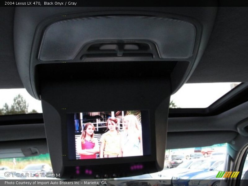 Black Onyx / Gray 2004 Lexus LX 470
