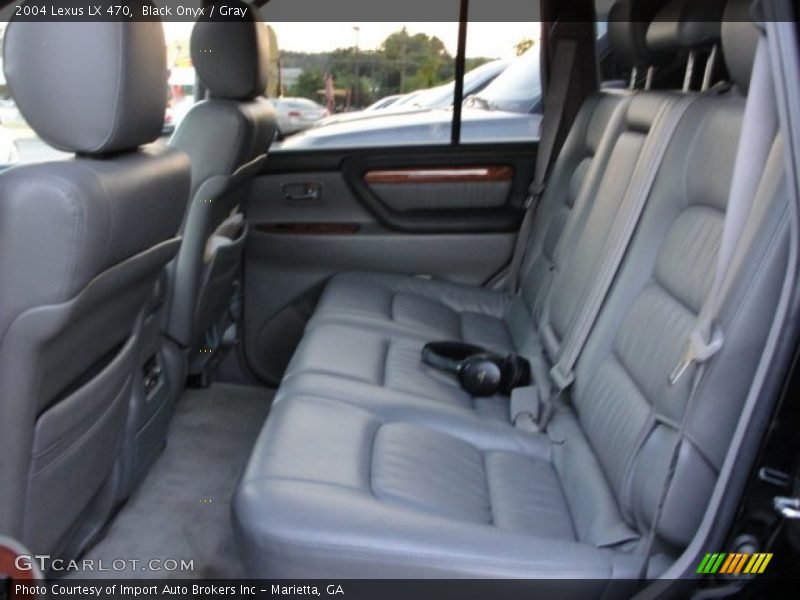 Black Onyx / Gray 2004 Lexus LX 470