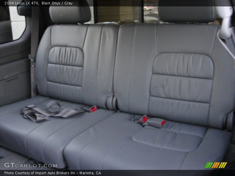 Black Onyx / Gray 2004 Lexus LX 470