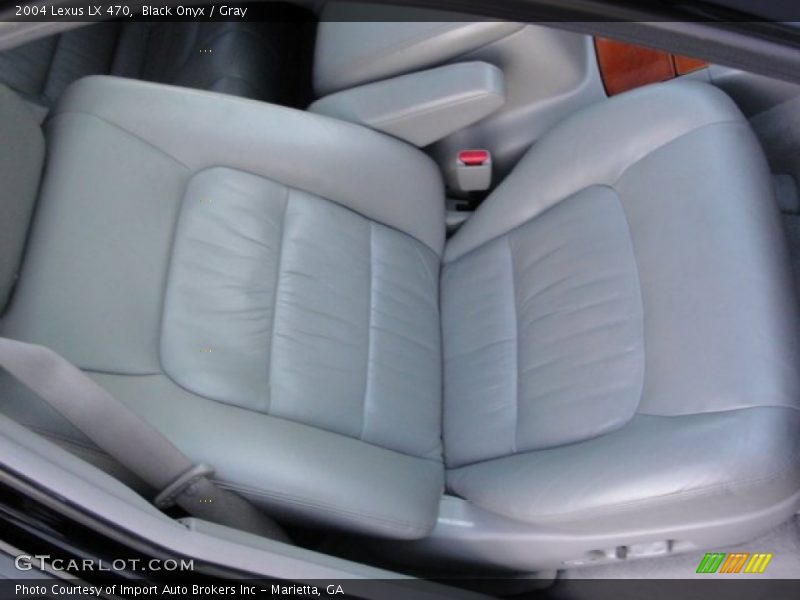 Black Onyx / Gray 2004 Lexus LX 470