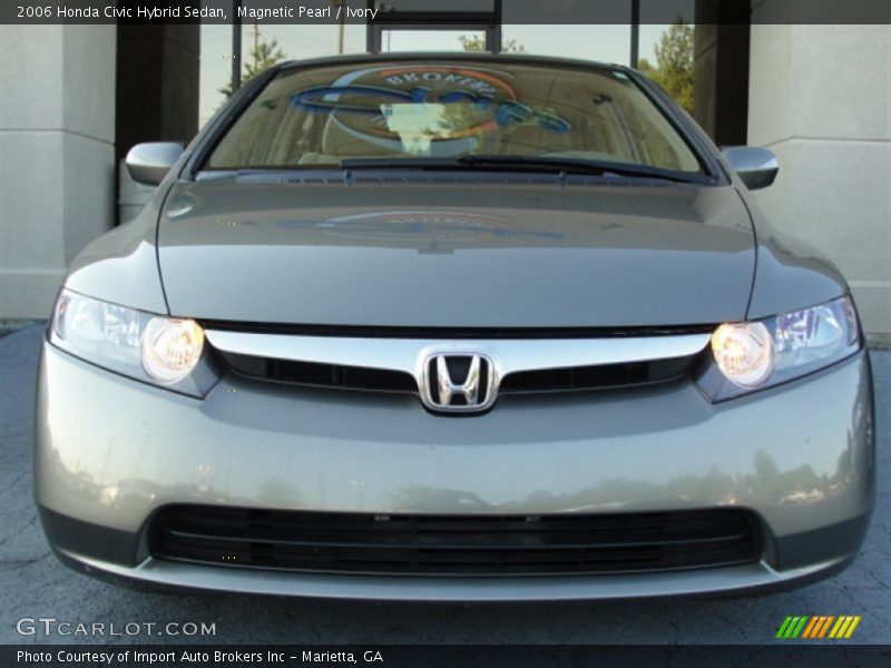 Magnetic Pearl / Ivory 2006 Honda Civic Hybrid Sedan