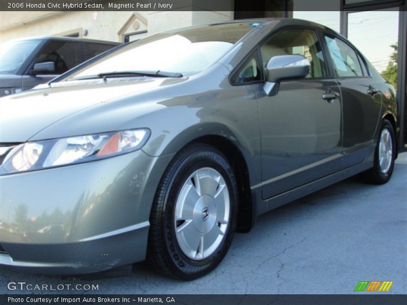 Magnetic Pearl / Ivory 2006 Honda Civic Hybrid Sedan