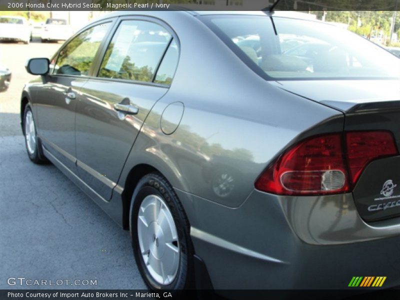 Magnetic Pearl / Ivory 2006 Honda Civic Hybrid Sedan