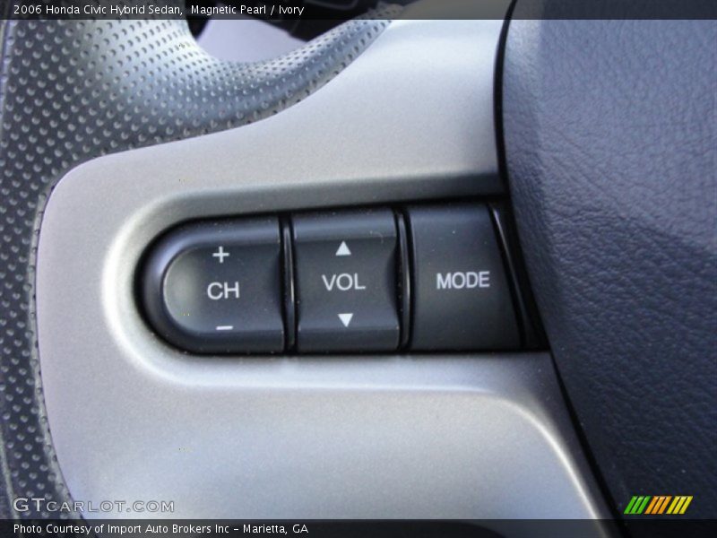 Magnetic Pearl / Ivory 2006 Honda Civic Hybrid Sedan
