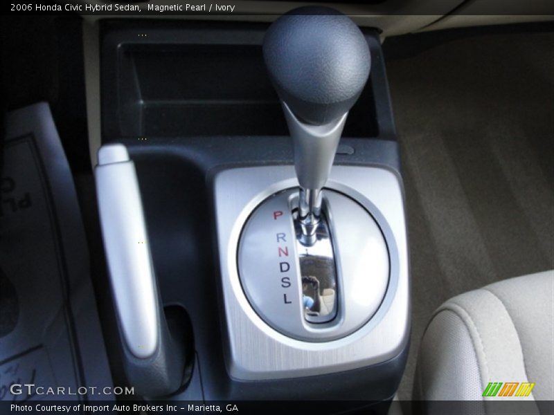 Magnetic Pearl / Ivory 2006 Honda Civic Hybrid Sedan