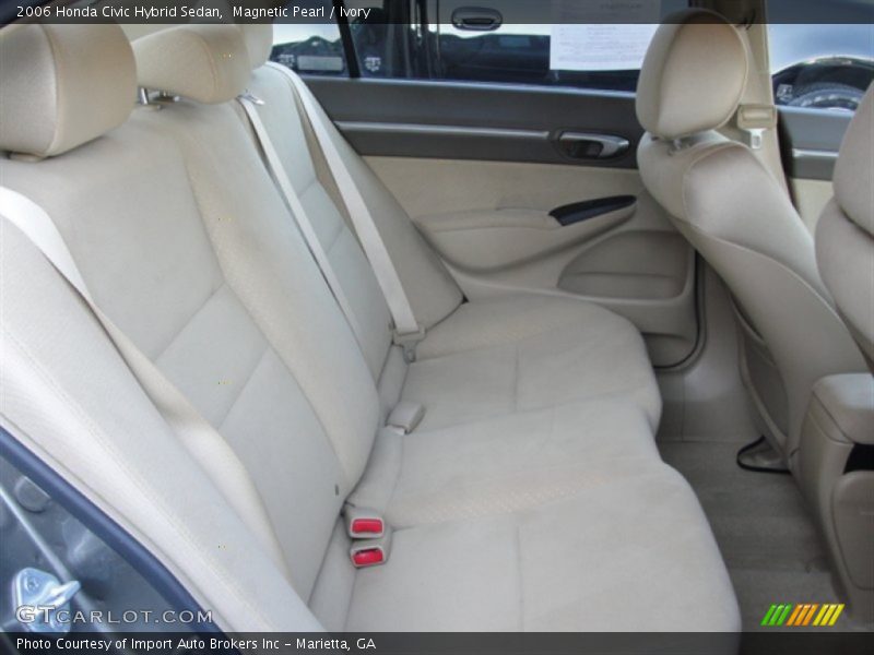Magnetic Pearl / Ivory 2006 Honda Civic Hybrid Sedan