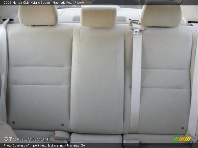 Magnetic Pearl / Ivory 2006 Honda Civic Hybrid Sedan