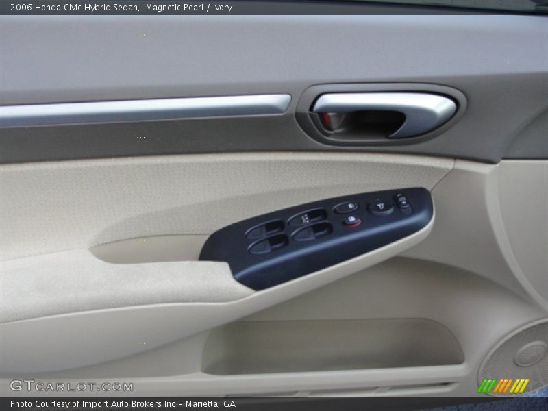 Magnetic Pearl / Ivory 2006 Honda Civic Hybrid Sedan