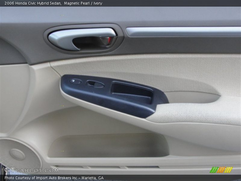 Magnetic Pearl / Ivory 2006 Honda Civic Hybrid Sedan