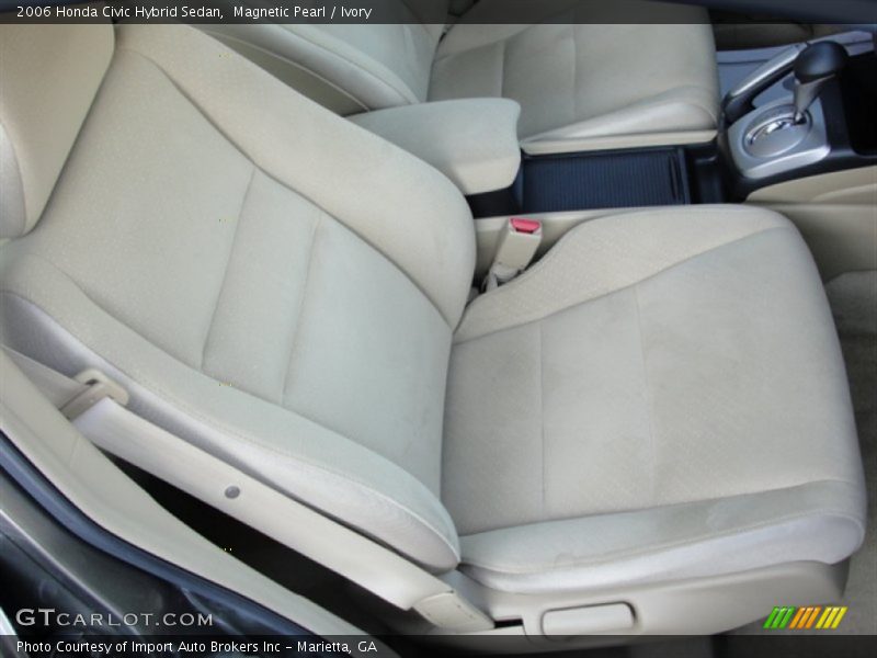 Magnetic Pearl / Ivory 2006 Honda Civic Hybrid Sedan