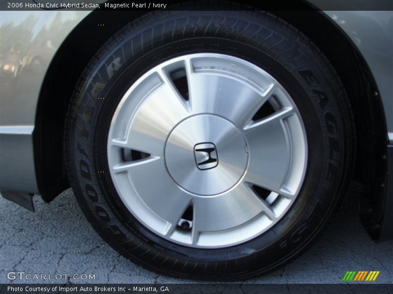 Magnetic Pearl / Ivory 2006 Honda Civic Hybrid Sedan