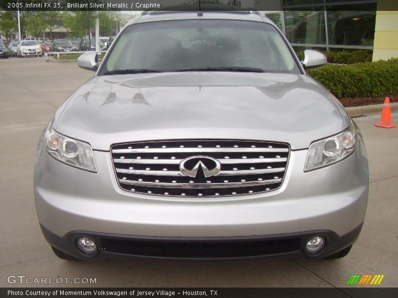 Brilliant Silver Metallic / Graphite 2005 Infiniti FX 35