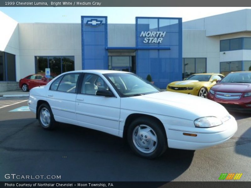 Bright White / Medium Gray 1999 Chevrolet Lumina