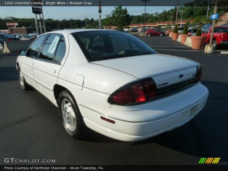 Bright White / Medium Gray 1999 Chevrolet Lumina
