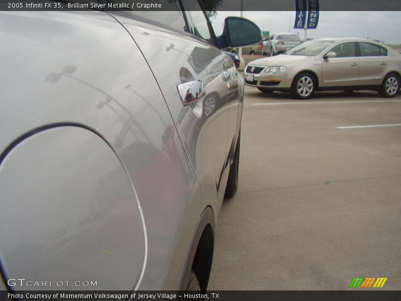 Brilliant Silver Metallic / Graphite 2005 Infiniti FX 35