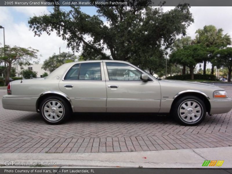 Gold Ash Metallic / Medium Parchment 2005 Mercury Grand Marquis LS