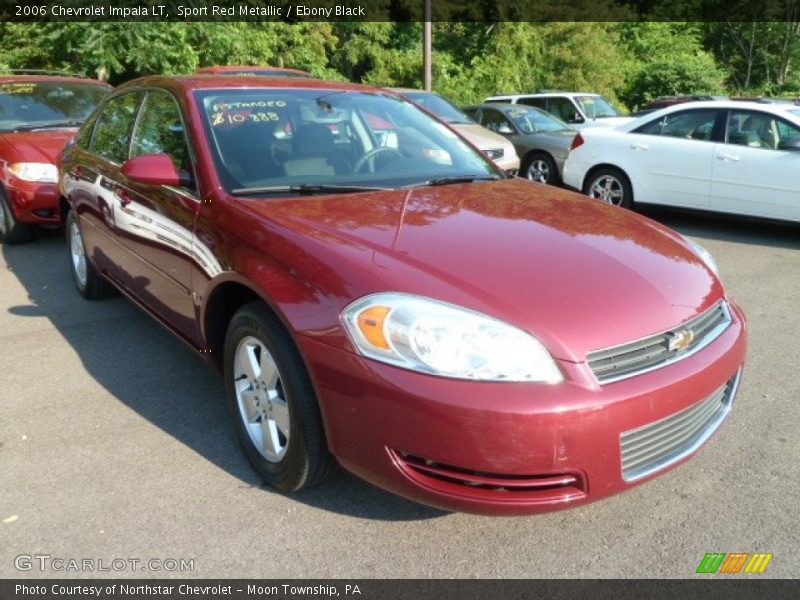 Sport Red Metallic / Ebony Black 2006 Chevrolet Impala LT