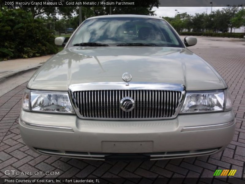 Gold Ash Metallic / Medium Parchment 2005 Mercury Grand Marquis LS