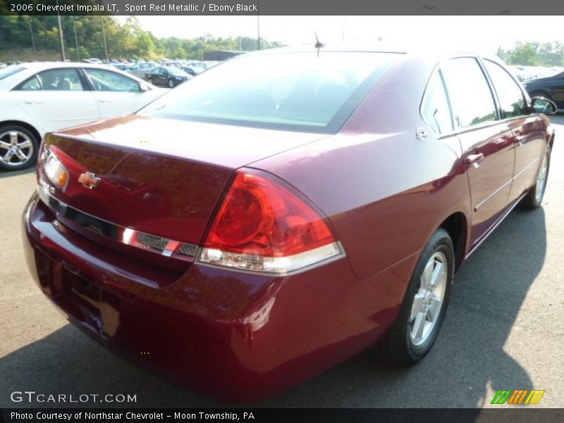 Sport Red Metallic / Ebony Black 2006 Chevrolet Impala LT