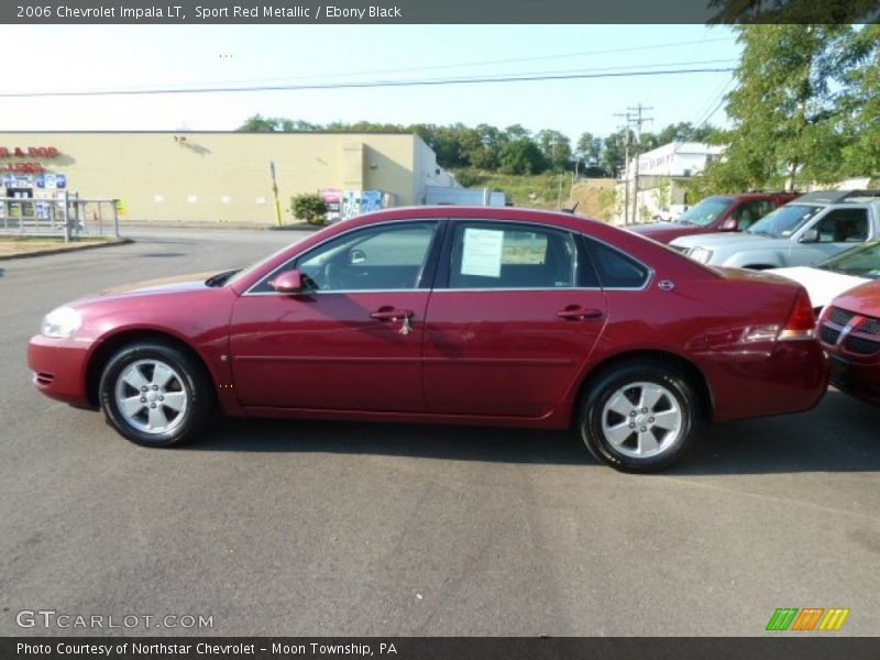 Sport Red Metallic / Ebony Black 2006 Chevrolet Impala LT
