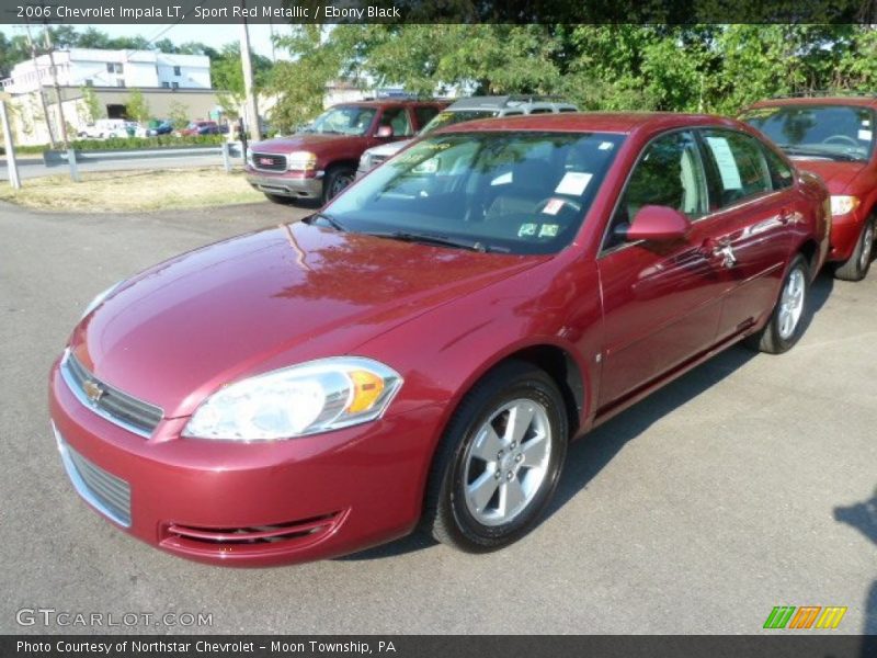 Sport Red Metallic / Ebony Black 2006 Chevrolet Impala LT