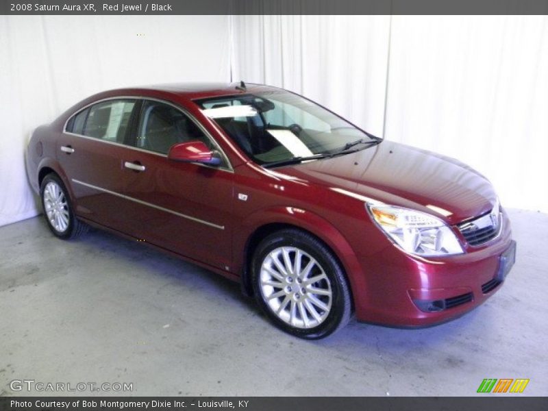 Red Jewel / Black 2008 Saturn Aura XR