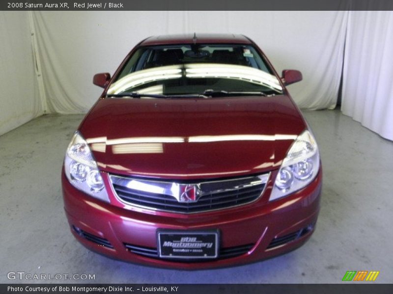 Red Jewel / Black 2008 Saturn Aura XR