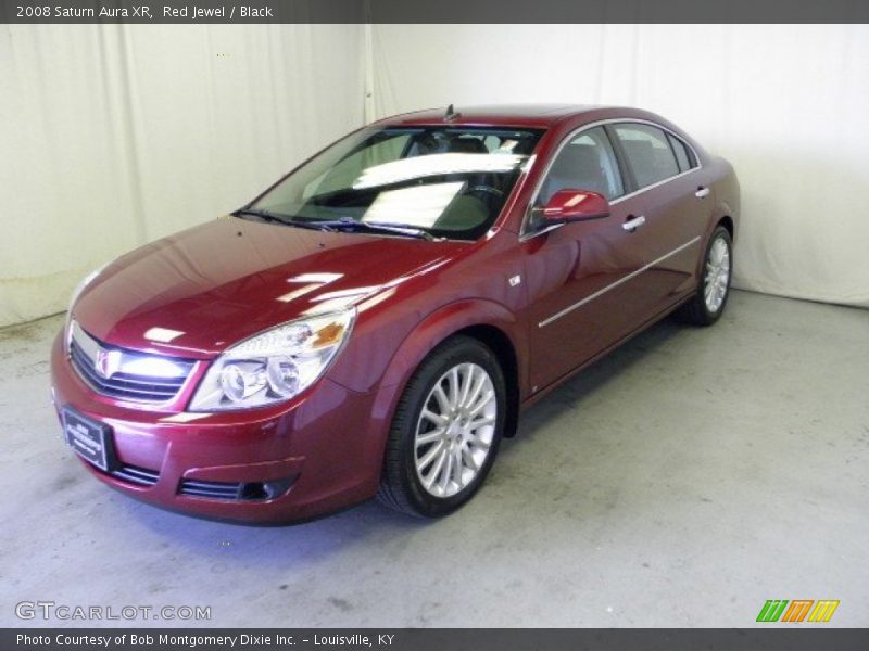 Red Jewel / Black 2008 Saturn Aura XR