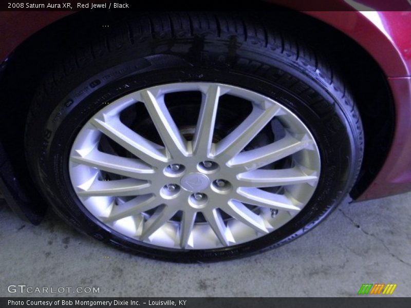 Red Jewel / Black 2008 Saturn Aura XR