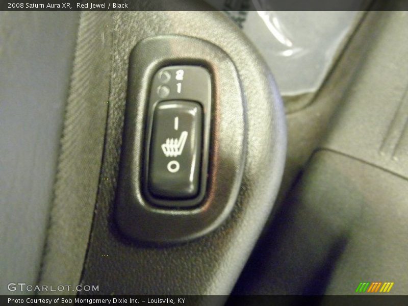 Red Jewel / Black 2008 Saturn Aura XR
