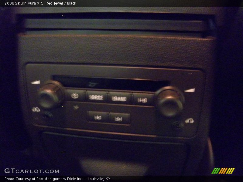 Red Jewel / Black 2008 Saturn Aura XR
