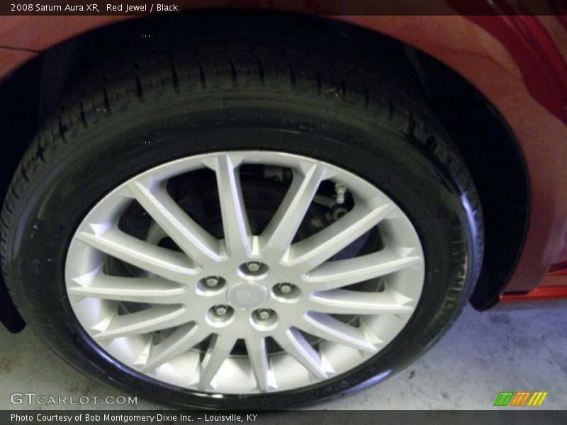Red Jewel / Black 2008 Saturn Aura XR