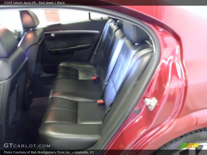 Red Jewel / Black 2008 Saturn Aura XR
