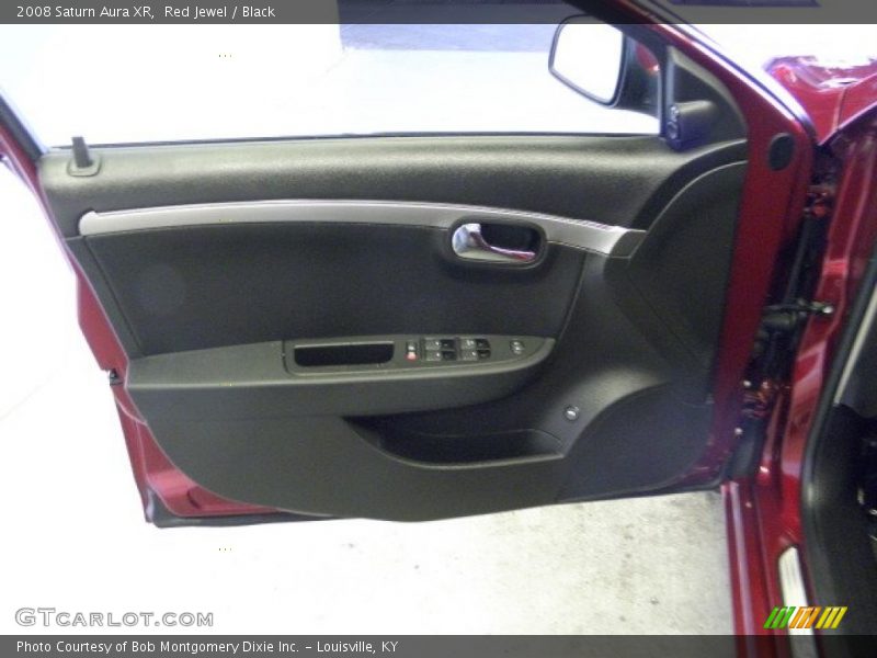Red Jewel / Black 2008 Saturn Aura XR