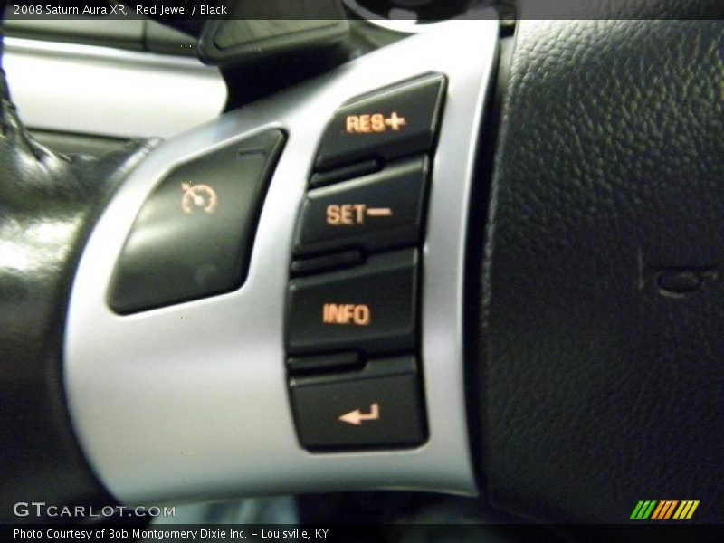 Red Jewel / Black 2008 Saturn Aura XR