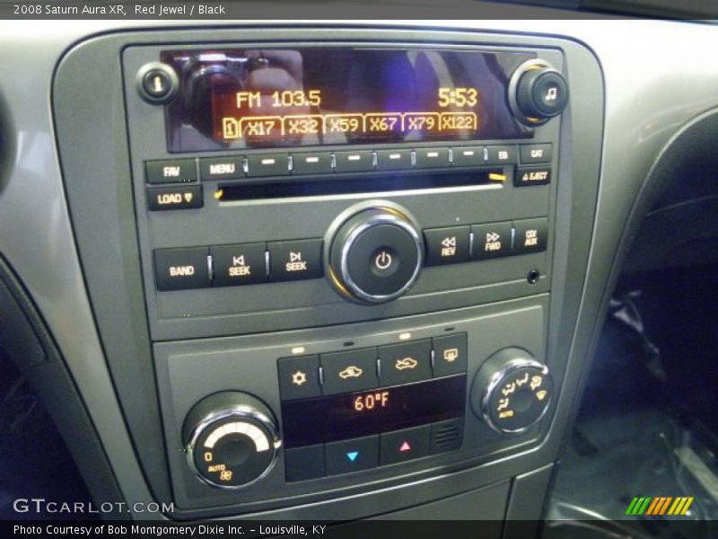 Red Jewel / Black 2008 Saturn Aura XR