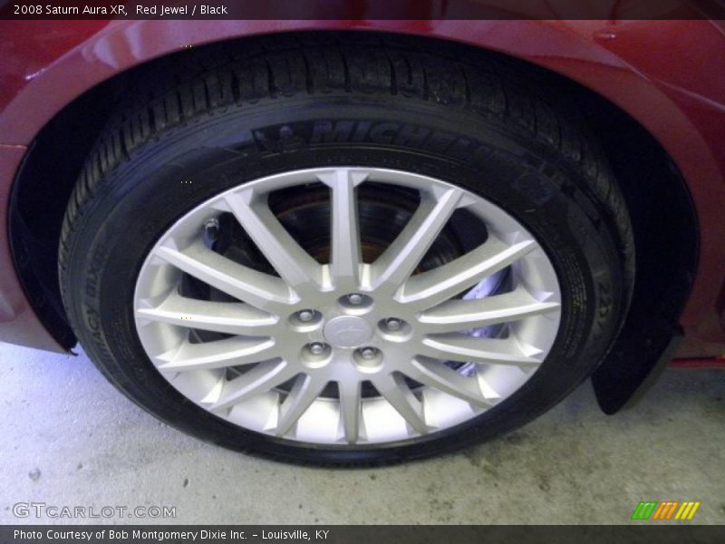 Red Jewel / Black 2008 Saturn Aura XR
