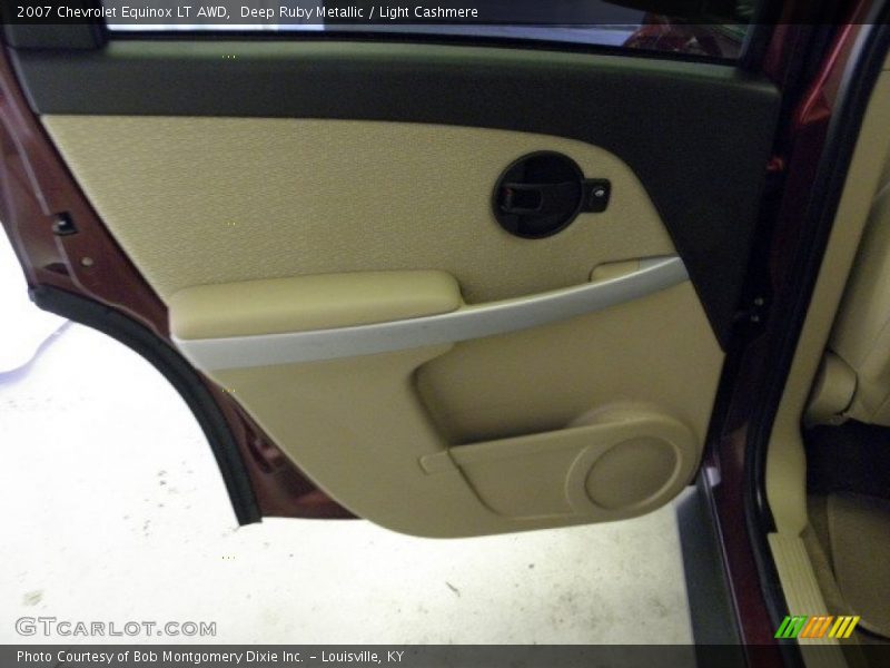 Deep Ruby Metallic / Light Cashmere 2007 Chevrolet Equinox LT AWD