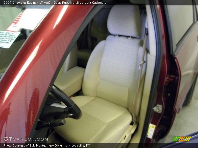 Deep Ruby Metallic / Light Cashmere 2007 Chevrolet Equinox LT AWD