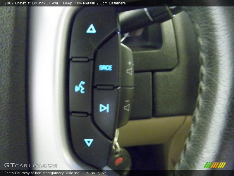 Deep Ruby Metallic / Light Cashmere 2007 Chevrolet Equinox LT AWD