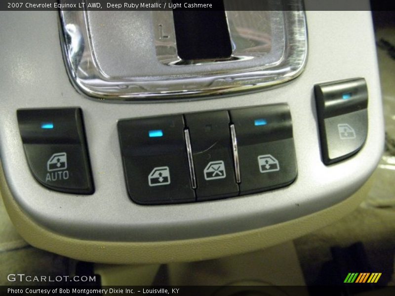 Deep Ruby Metallic / Light Cashmere 2007 Chevrolet Equinox LT AWD