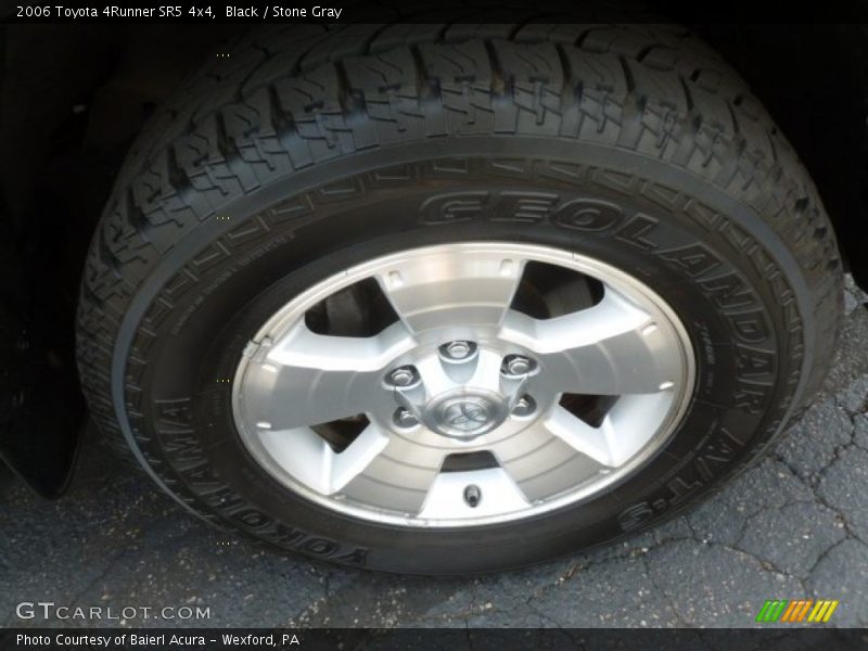 Black / Stone Gray 2006 Toyota 4Runner SR5 4x4