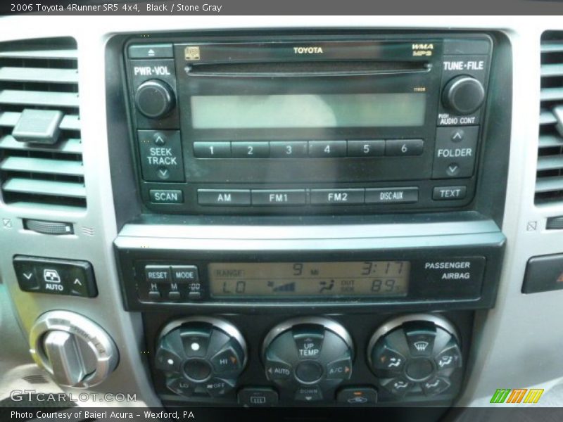 Black / Stone Gray 2006 Toyota 4Runner SR5 4x4