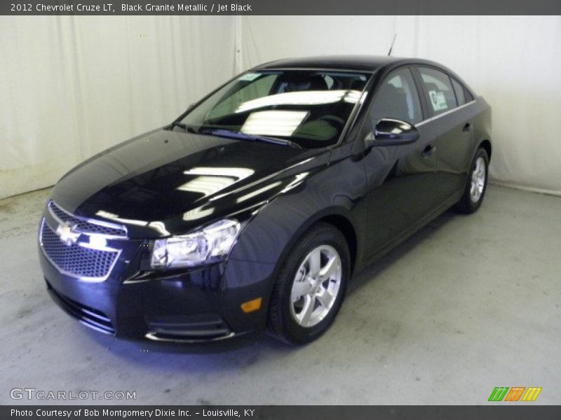 Black Granite Metallic / Jet Black 2012 Chevrolet Cruze LT
