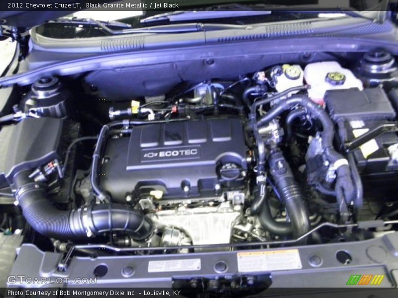 Black Granite Metallic / Jet Black 2012 Chevrolet Cruze LT