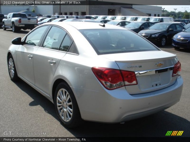 Silver Ice Metallic / Jet Black 2012 Chevrolet Cruze Eco