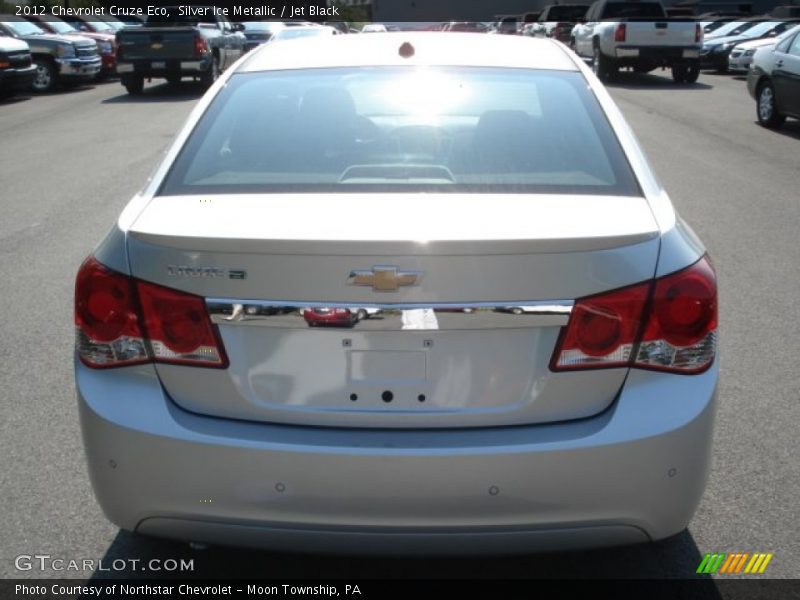 Silver Ice Metallic / Jet Black 2012 Chevrolet Cruze Eco