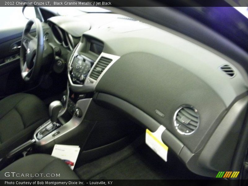 Black Granite Metallic / Jet Black 2012 Chevrolet Cruze LT
