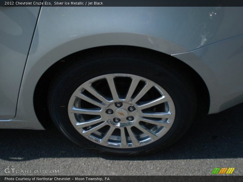 Silver Ice Metallic / Jet Black 2012 Chevrolet Cruze Eco