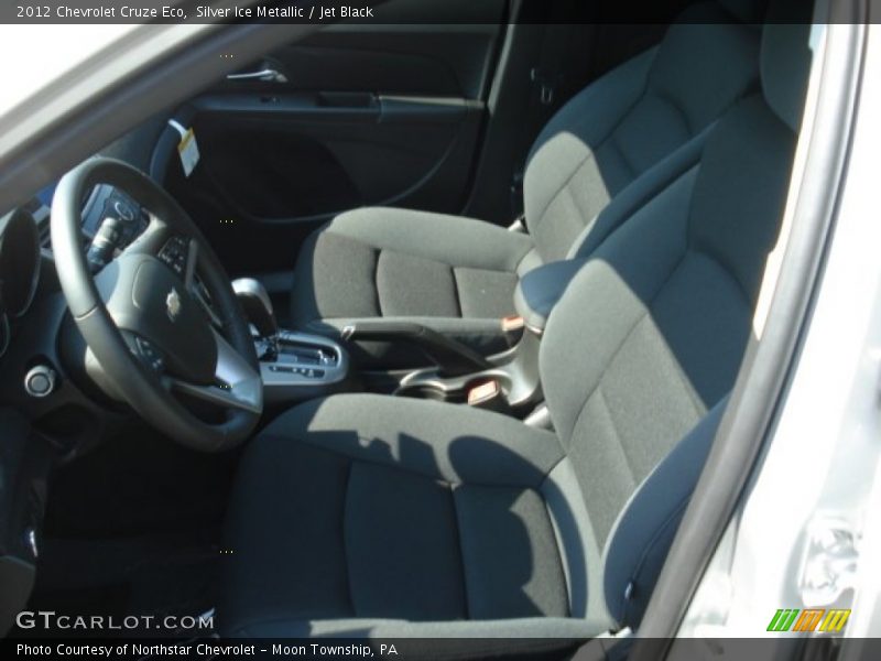 Silver Ice Metallic / Jet Black 2012 Chevrolet Cruze Eco